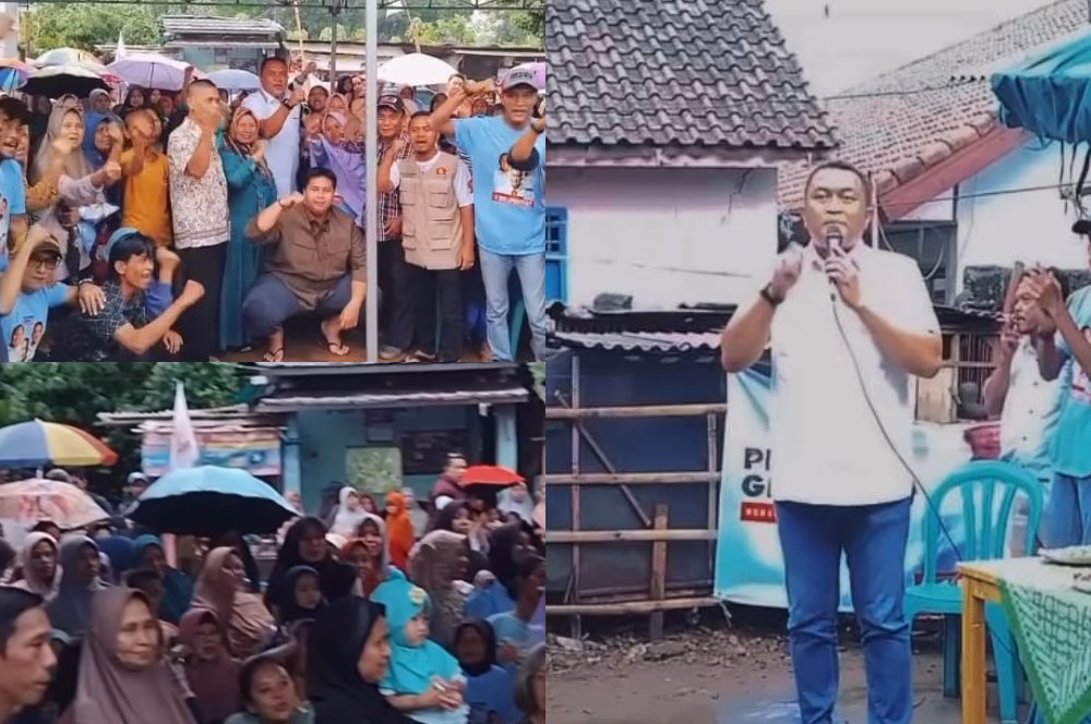 Fokus Menangkan Prabowo, Suara Rudy Susmanto di Dapil 1 Kabupaten Bogor Melembung