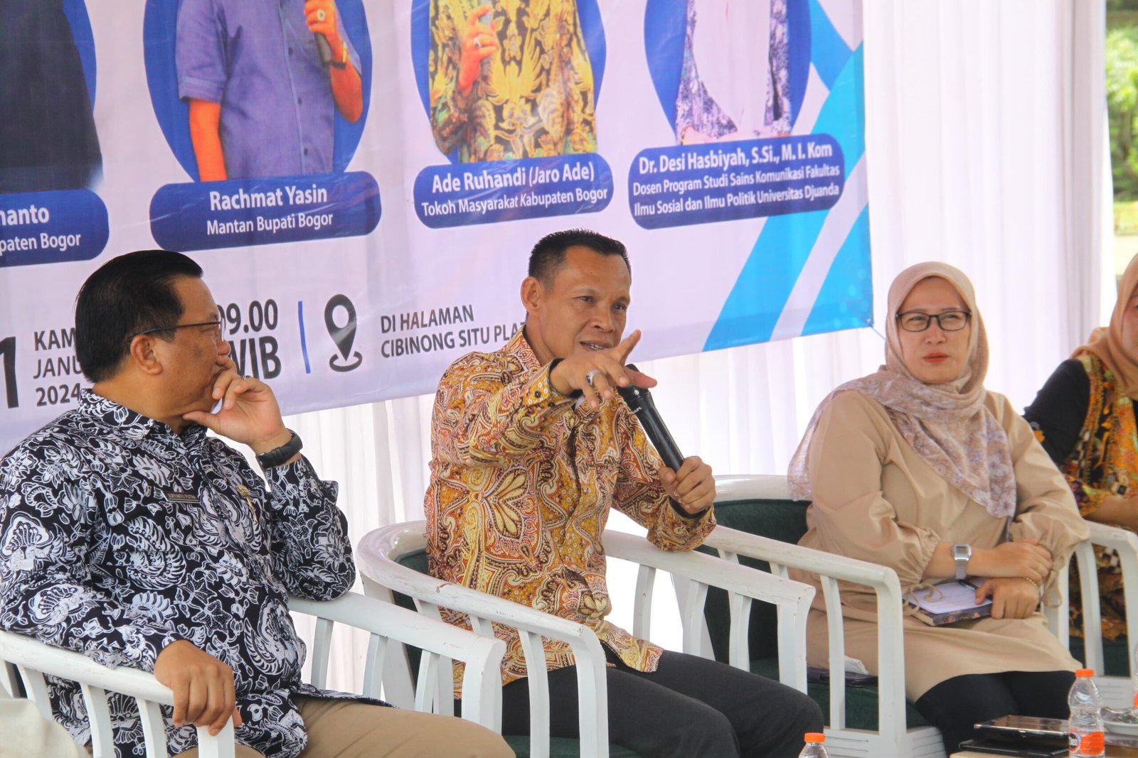JJB Gelar Diskusi Publik: Pembangunan Kabupaten Bogor, Melanjutkan atau Perubahan?