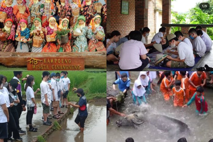 Tempat Libur Sekolah Kampoeng Wisata Cinangneng